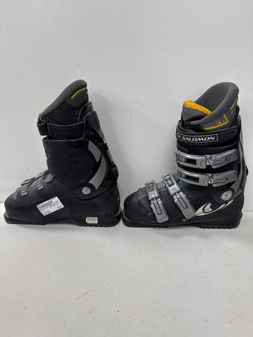 Vist Large View of Product Image Which is Used Salomon PERFORMA 6.0 Mens DH Ski Boot Black 265 MP - M08.5 - W09.5
