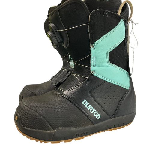 Vist Large View of Product Image Which is Used Burton PROGRESSION Womens Snowboard Boots Black Senior 9
