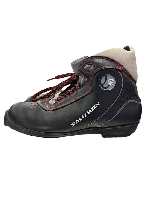 Vist Large View of Product Image Which is Used Salomon Mens SNS XC Ski Boots Black M 07-07.5 / W 08-08.5