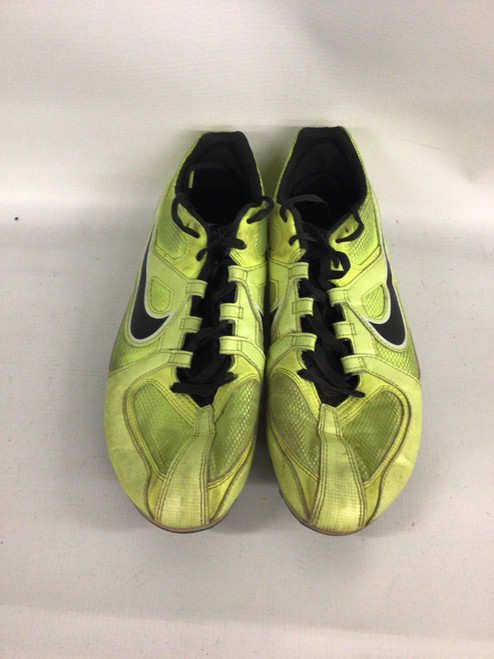 Vist Large View of Product Image Which is Used Nike Track & Field Cleats Adult Neon Green Senior 9.5