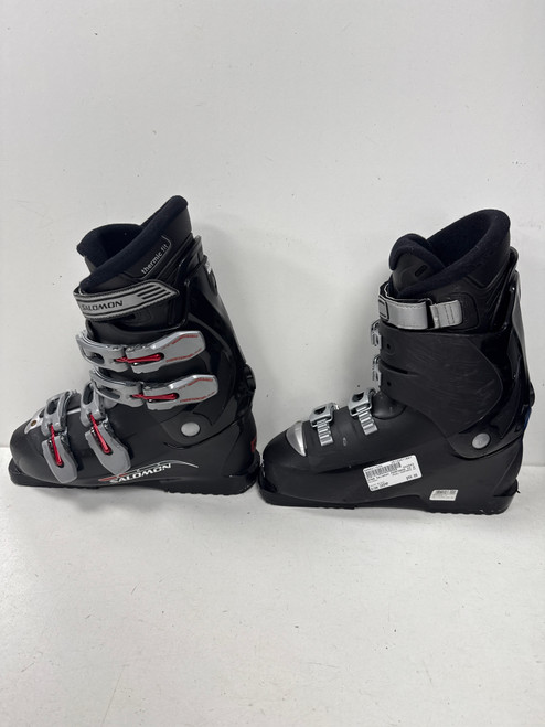Vist Large View of Product Image Which is Used Salomon PERFORMA X3 Mens DH Ski Boot Black 265 MP - M08.5 - W09.5