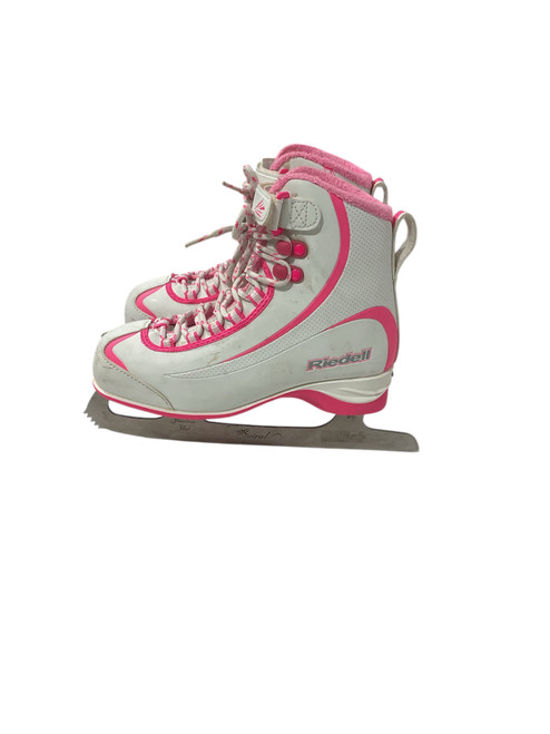 Vist Large View of Product Image Which is Used Riedell SOAR Girls Figure Skate Pink Junior 03