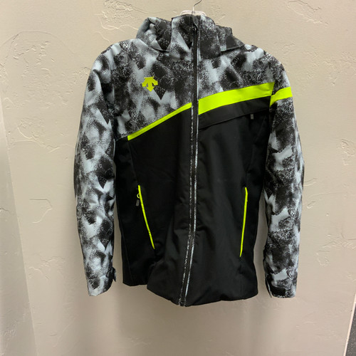 Vist Large View of Product Image Which is Used Descente 12 Outerwear Heavy Jacket Y Black Junior