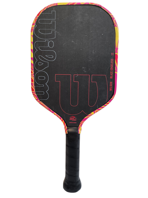 Vist Large View of Product Image Which is Used Wilson Blaze Edgeless 13 Pickleball Paddle