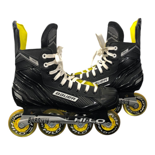 Vist Large View of Product Image Which is Used Bauer RS Senior Rec Fitness Skates Black Senior 9