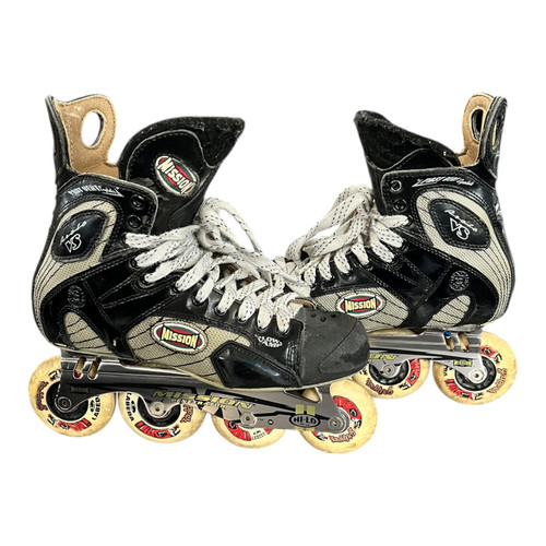 Vist Large View of Product Image Which is Used Mission PROTO SV Senior Rec Fitness Skates Black Senior 8