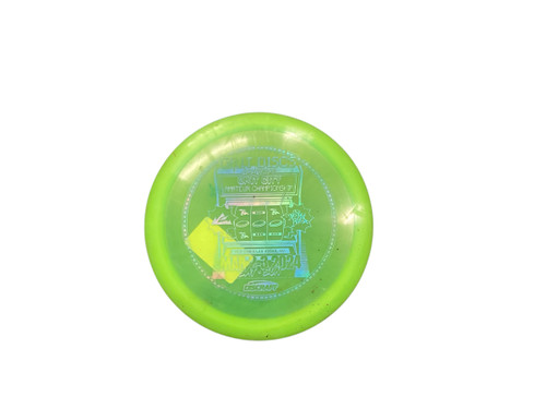 Vist Large View of Product Image Which is Used Discraft Z HEAT Disc Golf Driver Green