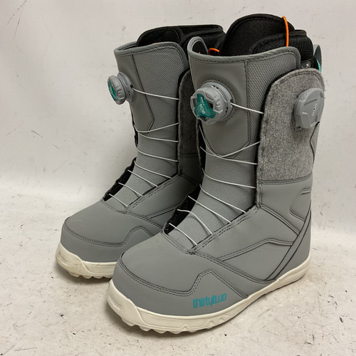 Vist Large View of Product Image Which is Used ThirtyTwo WS STW DOUBLE BOA Womens Snowboard Boots Grey Senior 7.5