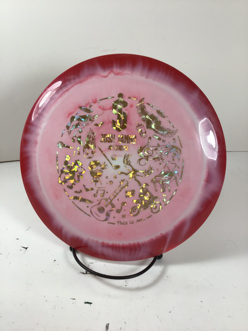Vist Large View of Product Image Which is Used Innova HALO STAR BOSS Disc Golf Driver Pink 176g