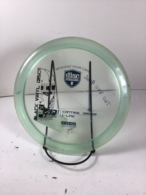 Vist Large View of Product Image Which is Used Discmania C LINE CD1 Disc Golf Driver Clear 175g
