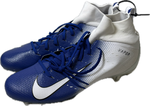 Vist Large View of Product Image Which is Used Nike VAPOR Adult FB Cleats Royal Blue Senior 15