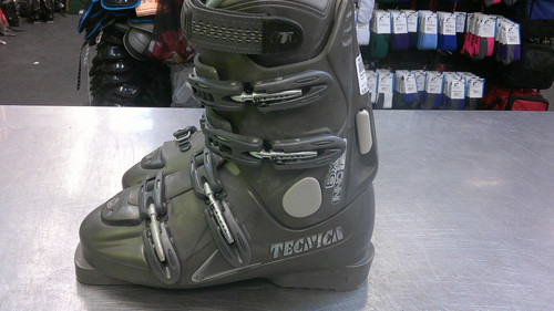 Vist Large View of Product Image Which is Used Tecnica INNO TEC 6X Womens DH Ski Boot Grey 245 MP - M06.5 - W07.5