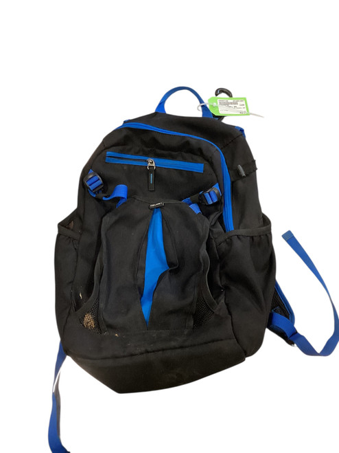 Vist Large View of Product Image Which is Used BLACK BASEBALL BAG BB/SB Player Backpack Black