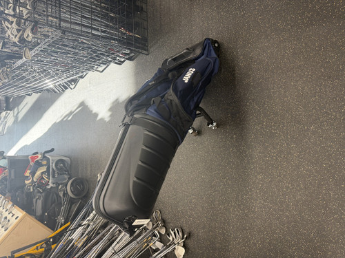 Vist Large View of Product Image Which is Used JANUS HARD TOP TRAVEL CASE Travel Bag Navy Blue