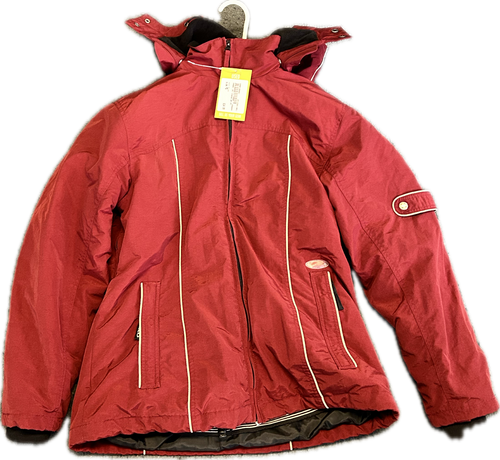 Vist Large View of Product Image Which is Used Outerwear Heavy Jacket W Maroon MD