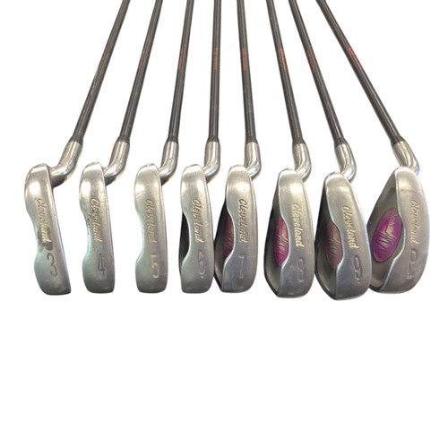 Vist Large View of Product Image Which is Cleveland VAS 792 3-PW Mens Iron Set LH Used