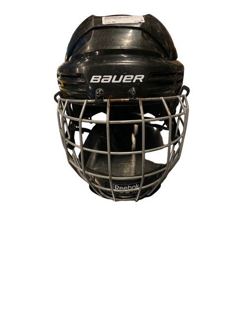 Vist Large View of Product Image Which is Used Bauer 2100M Helmet Cage Combo Black MD