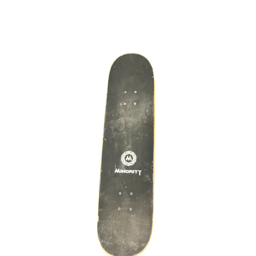 Vist Large View of Product Image Which is Used MINORITY SKATEBOARD Complete Skateboard Black 8"