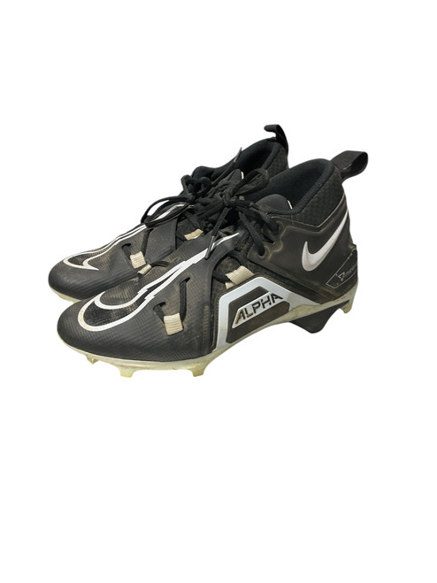 Vist Large View of Product Image Which is Used Nike ALPHA Adult FB Cleats Black Senior 9