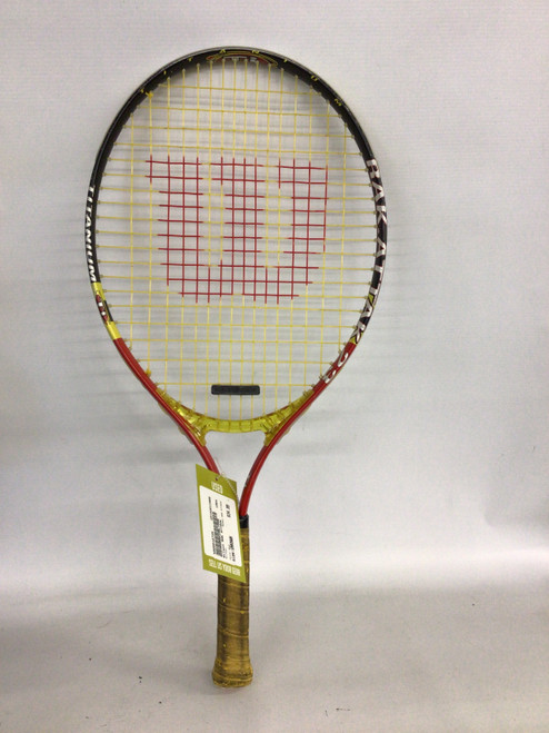 Vist Large View of Product Image Which is Used Wilson RAK ATTACK Adult Tennis Racquet Red Unknown