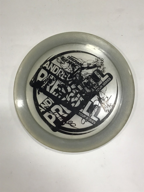 Vist Large View of Product Image Which is Used Discraft Z FORCE Disc Golf Driver Grey 173g