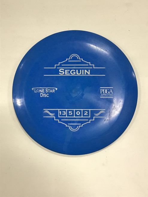 Vist Large View of Product Image Which is Used Lone Star Disc BRAVO SEGUIN Disc Golf Driver Royal Blue 172g