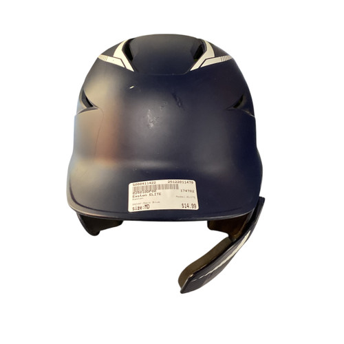 Vist Large View of Product Image Which is Used Easton ELITE Batting Helmet No Mask Navy Blue MD