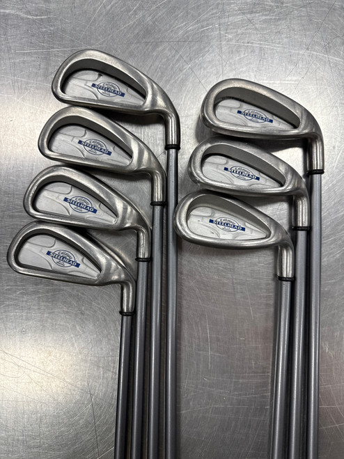 Vist Large View of Product Image Which is Used Callaway STEELHEAD X-14 Mens Iron Set RH 4I-PW