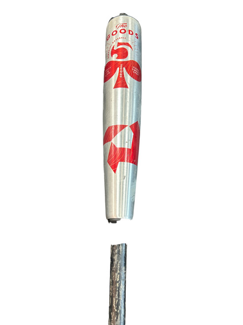 Vist Large View of Product Image Which is Used Demarini 2022 THE GOODS 2PC 30/25 BB/SB USSSA 2 5/8 Bat 30"