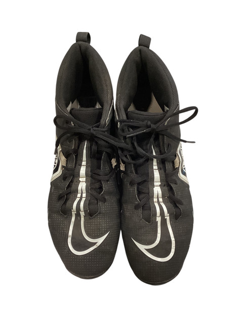 Vist Large View of Product Image Which is Used Nike ALPHA BASEBALL CLEATS BB/SB Cleats Black Senior 12.5