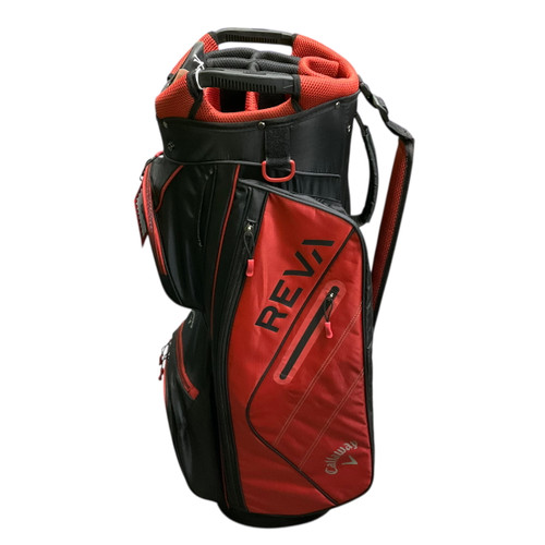 Vist Large View of Product Image Which is Used Callaway REVA Womens Cart Bag Maroon