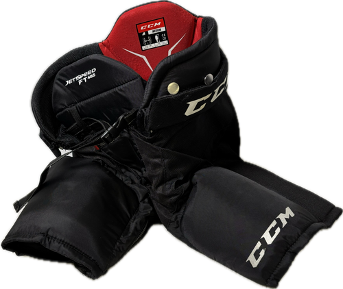 Vist Large View of Product Image Which is Used CCM JETSPEED FT 485 Junior Pant Black MD