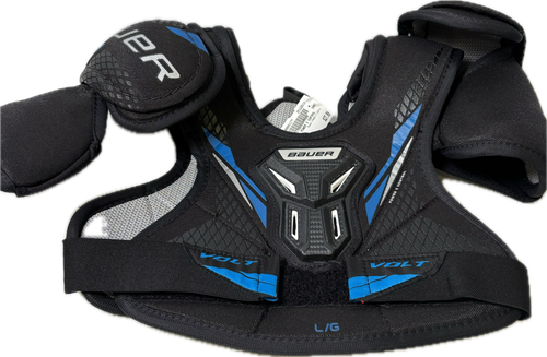 Vist Large View of Product Image Which is Used Bauer POWER X CONTROL Youth Shoulder Pads LG