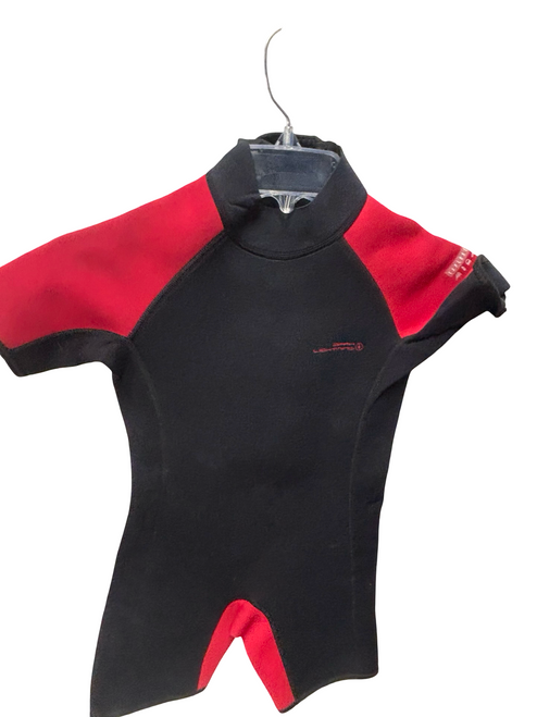 Vist Large View of Product Image Which is Used DARK LIGHTNING EXPLORE B Junior Spring Suit / Wetsuit Red JR 08