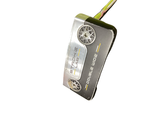 Vist Large View of Product Image Which is Used Odyssey STROKE LAB DOUBLE WIDE Mens Putter RH