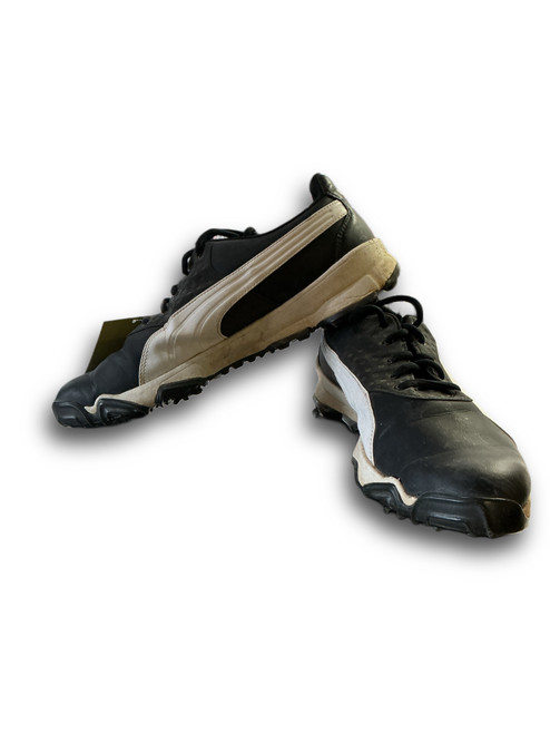 Vist Large View of Product Image Which is Used Puma Mens Golf Shoes Grey Senior 10.5
