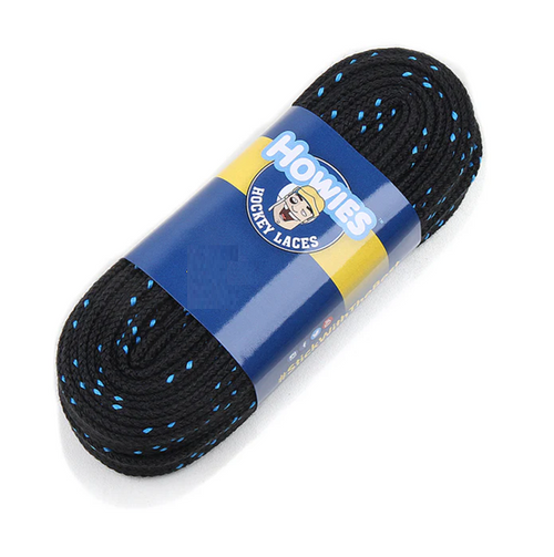 Vist Large View of Product Image Which is Howies Black Cloth Hockey Skate Lace