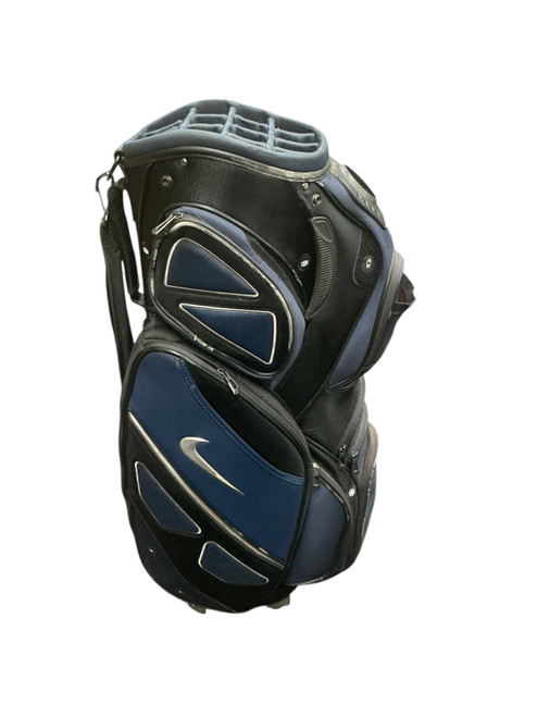 Vist Large View of Product Image Which is Used NIKE CART BAG Mens Cart Bag Black And Navy Blue