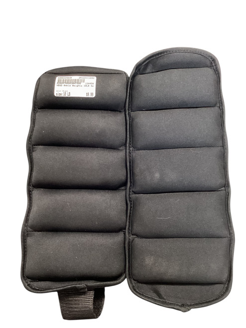 Vist Large View of Product Image Which is Used Ankle Weights Black 10 lb