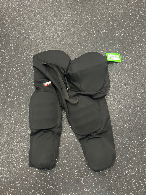 Vist Large View of Product Image Which is Used Schutt Adult FB Integrated Pants Black SM