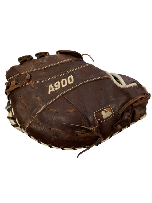 Vist Large View of Product Image Which is Used Wilson A900 BB/SB First Base RH Throw Brown 12"
