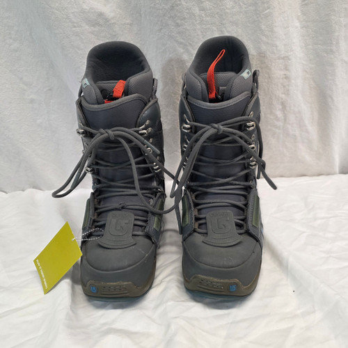 Vist Large View of Product Image Which is Used Burton PROGRESSION Womens Snowboard Boots Grey Senior 7.5