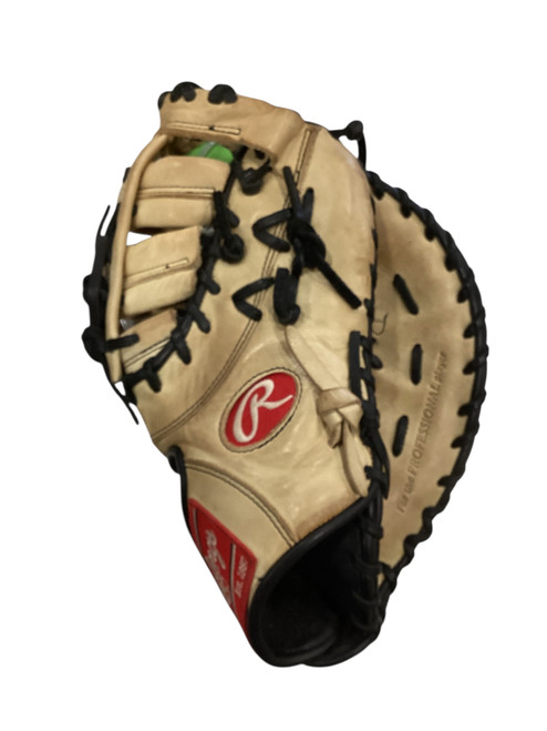 Vist Large View of Product Image Which is Used Rawlings GG ELITE BB/SB First Base RH Throw Almond 13"