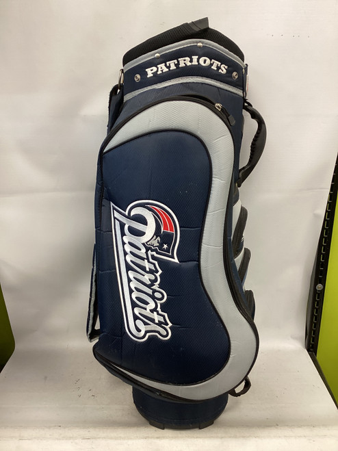 Vist Large View of Product Image Which is Used NFL PATRIOTS 14 SLOT CART BAG Mens Cart Bag None