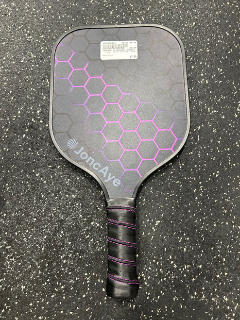 Vist Large View of Product Image Which is Used JONCAYE PICKLEBALL PADDLE Pickleball Racquet Black