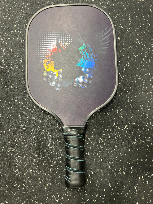 Vist Large View of Product Image Which is Used NIUPIPO PICKLEBALL PADDLE Pickleball Racquet Black