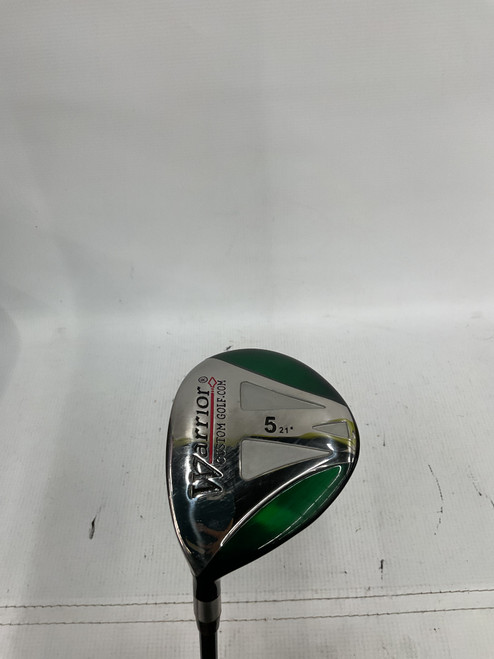 Vist Large View of Product Image Which is Used Warrior CUSTOM GOLF Mens Fairway Wood LH 5 Wood