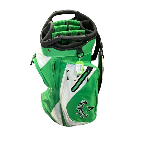 Vist Large View of Product Image Which is Used Callaway 14 SLOT X SERIES Mens Cart Bag Green