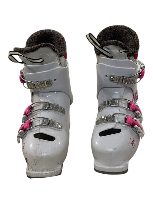 Vist Large View of Product Image Which is Used Rossignol FUN GIRL Girls DH Ski Boot White 205 MP - J01