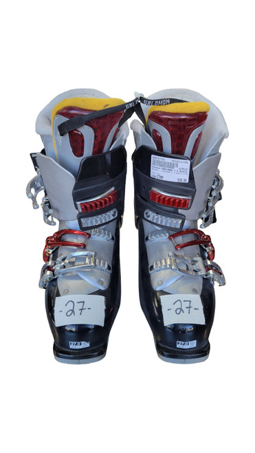 Vist Large View of Product Image Which is Used Salomon PERFORMA 7.5 BOOTS 27MP Mens DH Ski Boot Grey 270 MP - M09 - W10